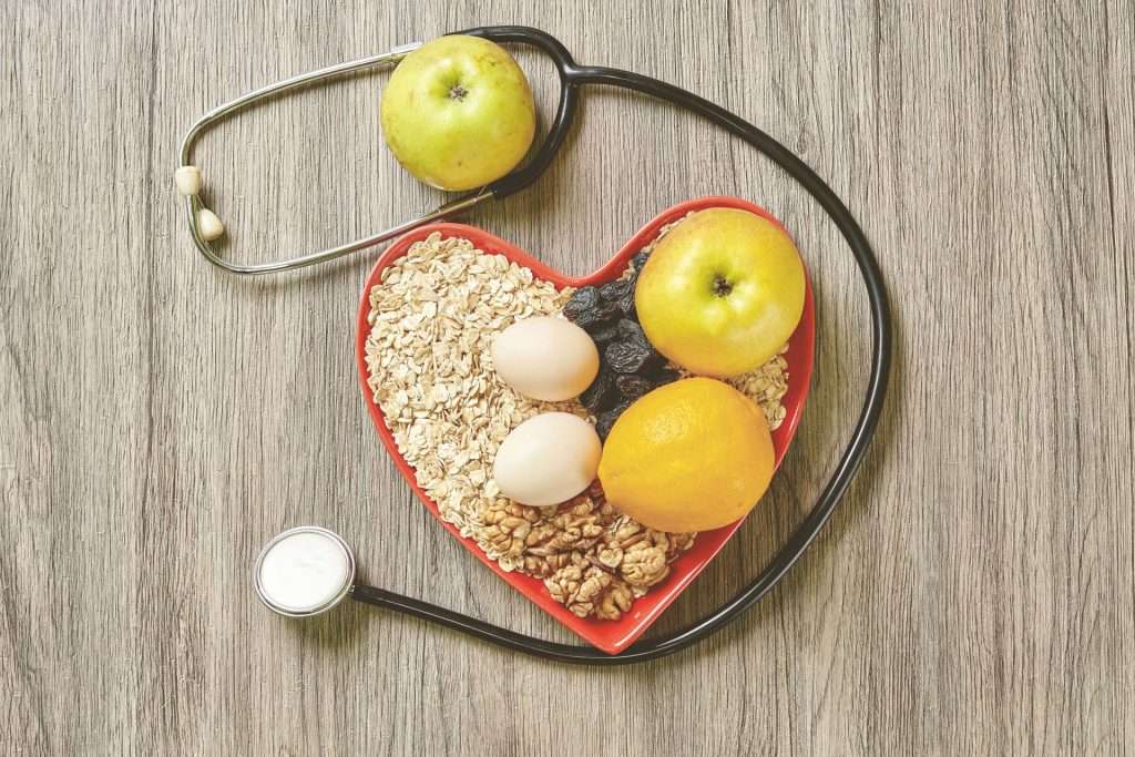 Bowl of nutritious food.