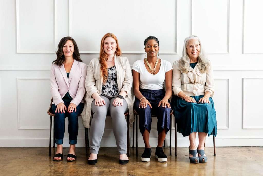 Different age group of women.