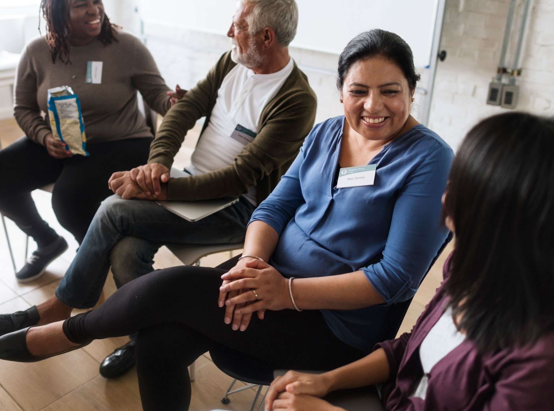Mental health support group.